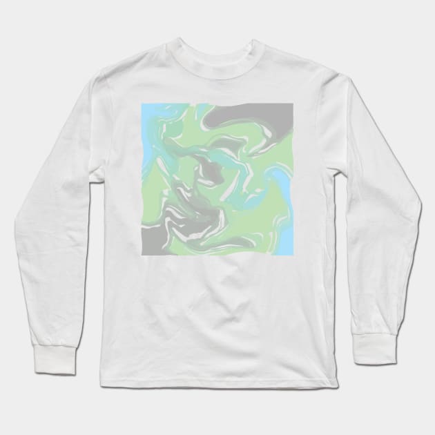 Topography Long Sleeve T-Shirt by PSCSCo